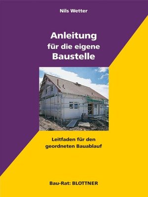 cover image of Anleitung für die eigene Baustelle
